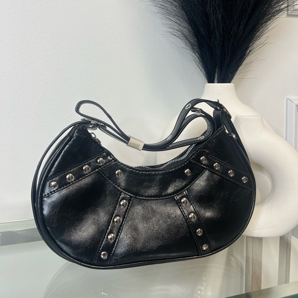Studded Leather Bag - Picture 1 of 1